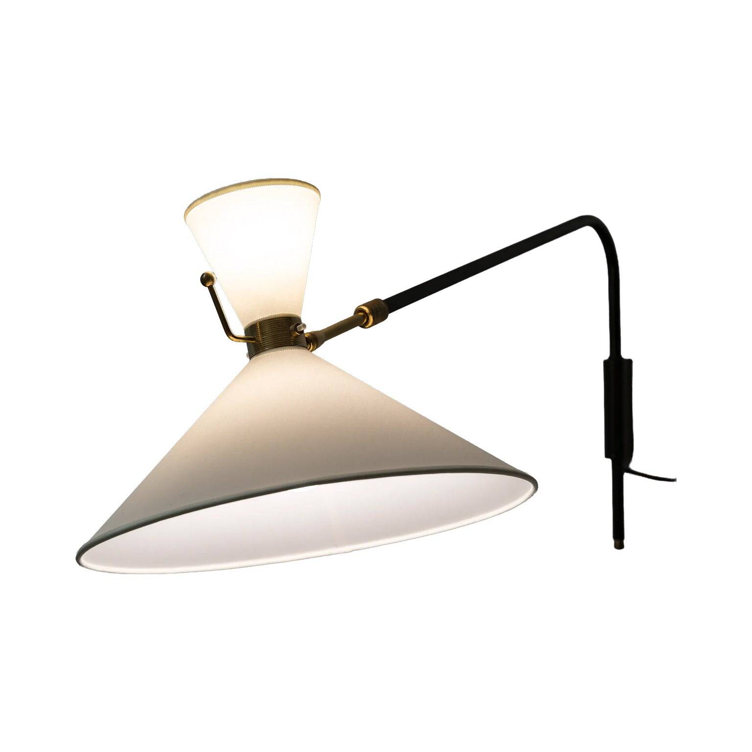 Wall light by Robert Mathieu, 1950