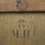 Old paintings of dahlias