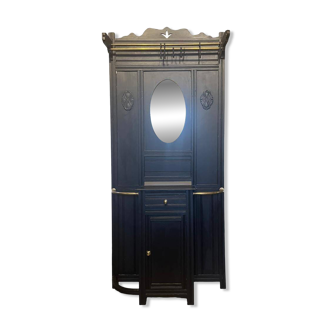 Large vintage freestanding coat rack / floor coat rack