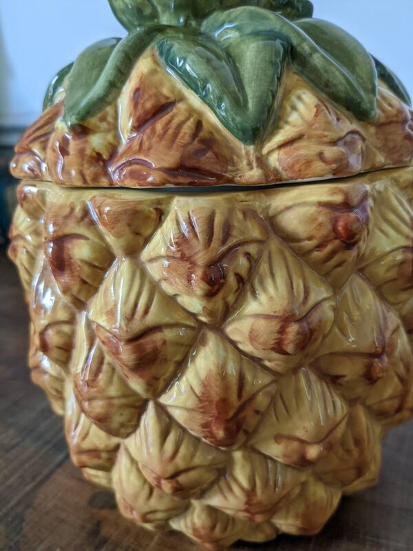 Seau à glace ananas en céramique