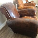 Pair of leather club