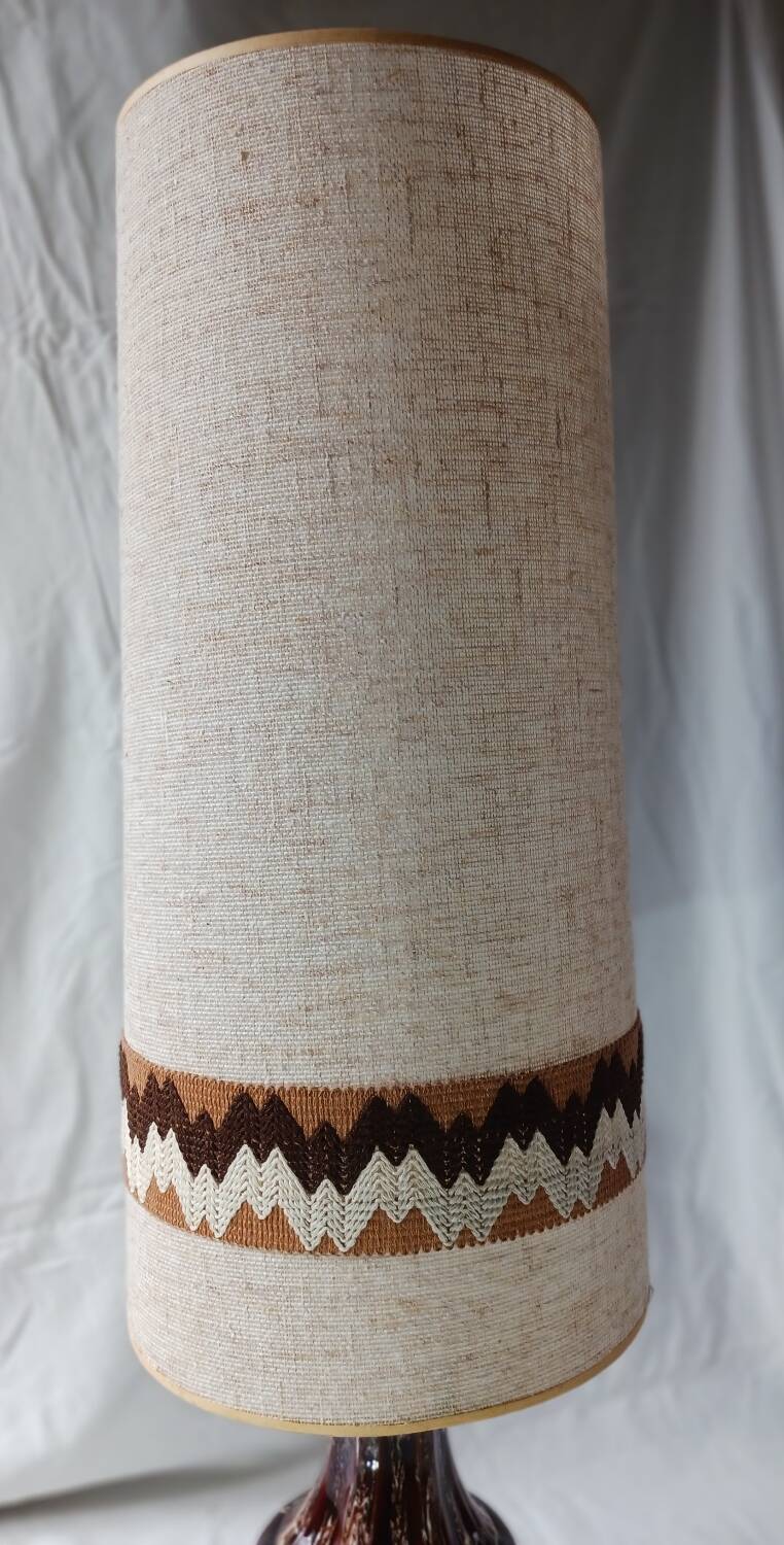 New 70s ceramic floor lamp
