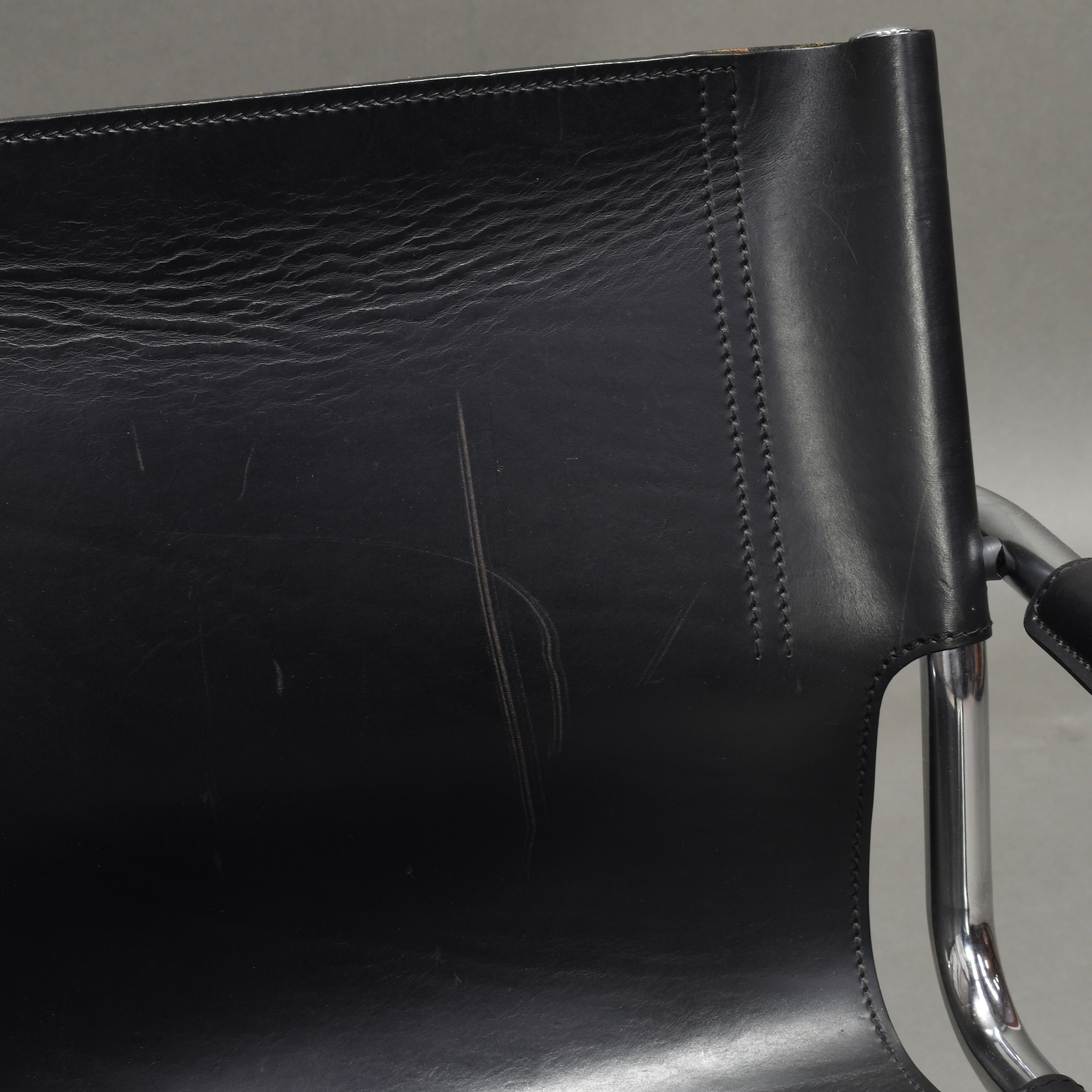 Tubular Bauhaus MG5 Chair by Mart Stam for Matteo Grassi, Italy, 1970s