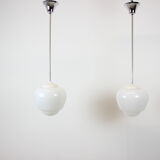 Mid-century pendants, czechoslovakia, 1960s