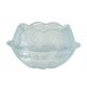 Glass bowl, Danish design, 1980s, manufacturer: Holmegaard, designer: Sidse