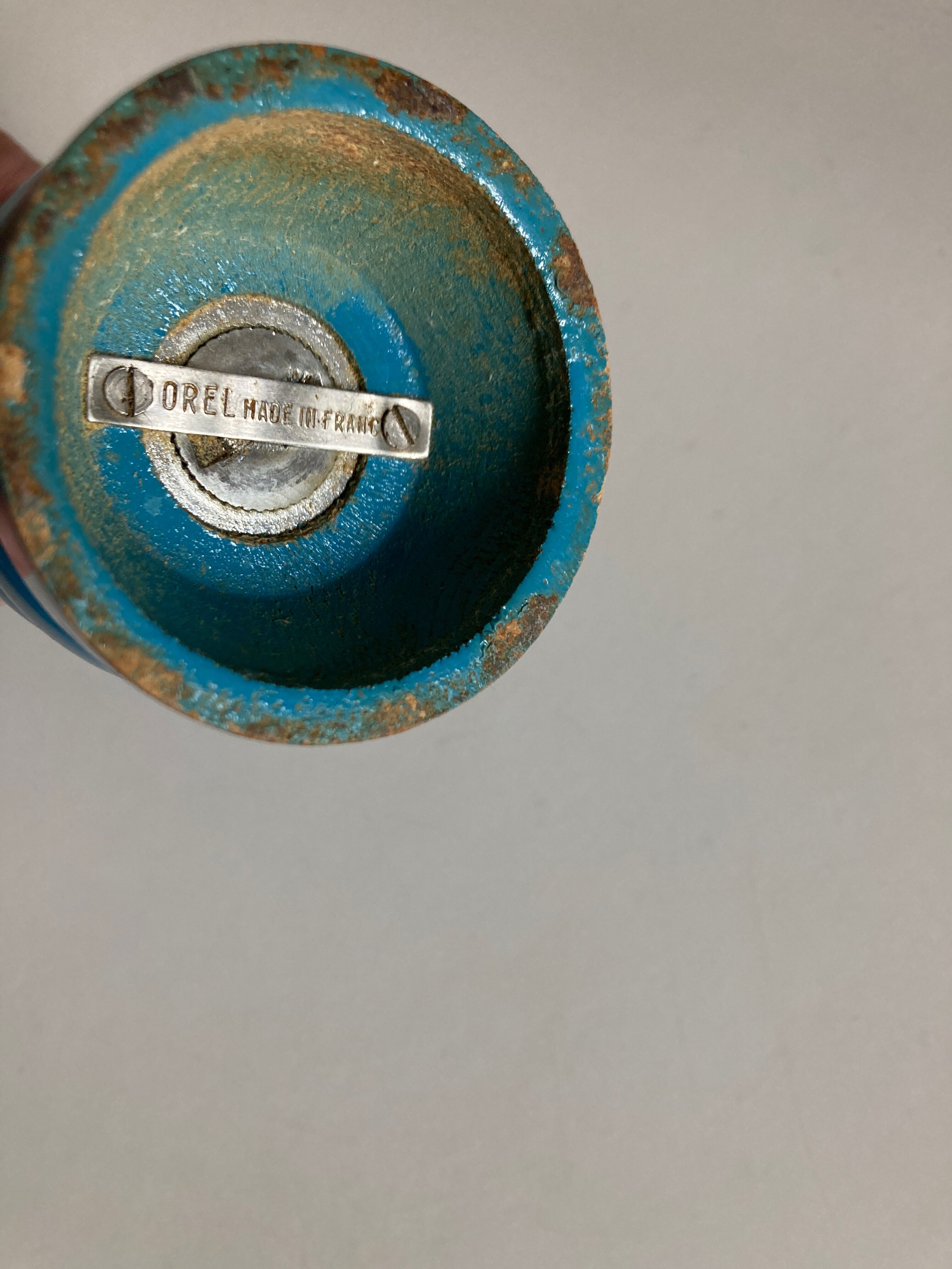 Borel lacquered wood pepper 1970