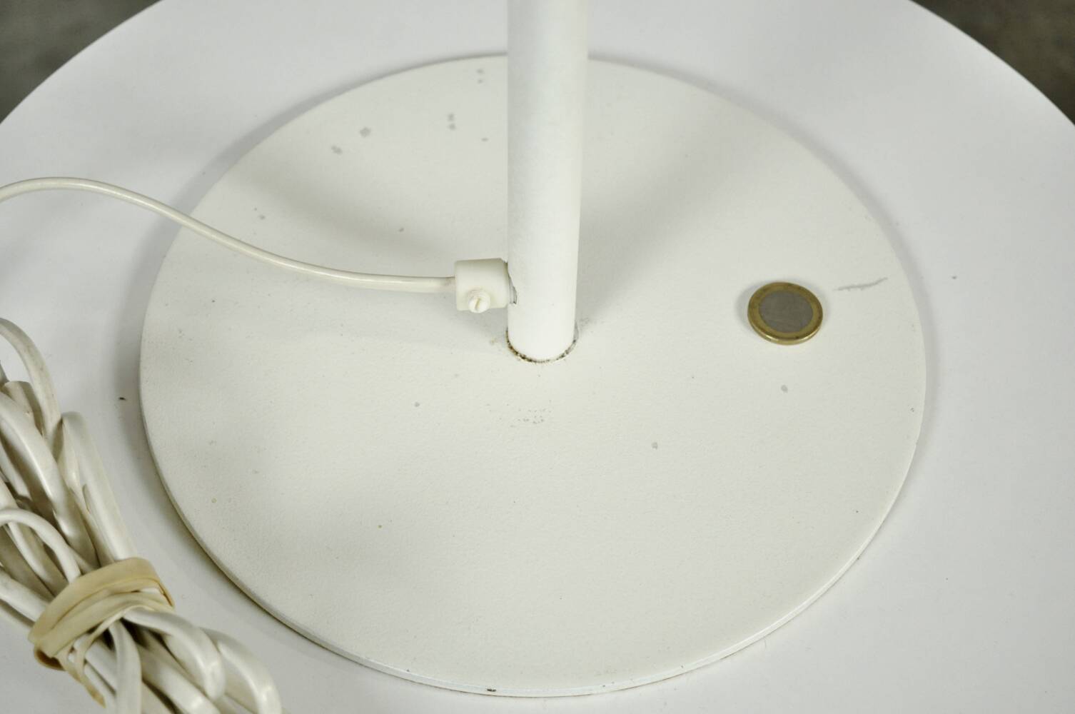 Swedish vintage table lamp by uno & osten kristiansson, luxus, 1960s