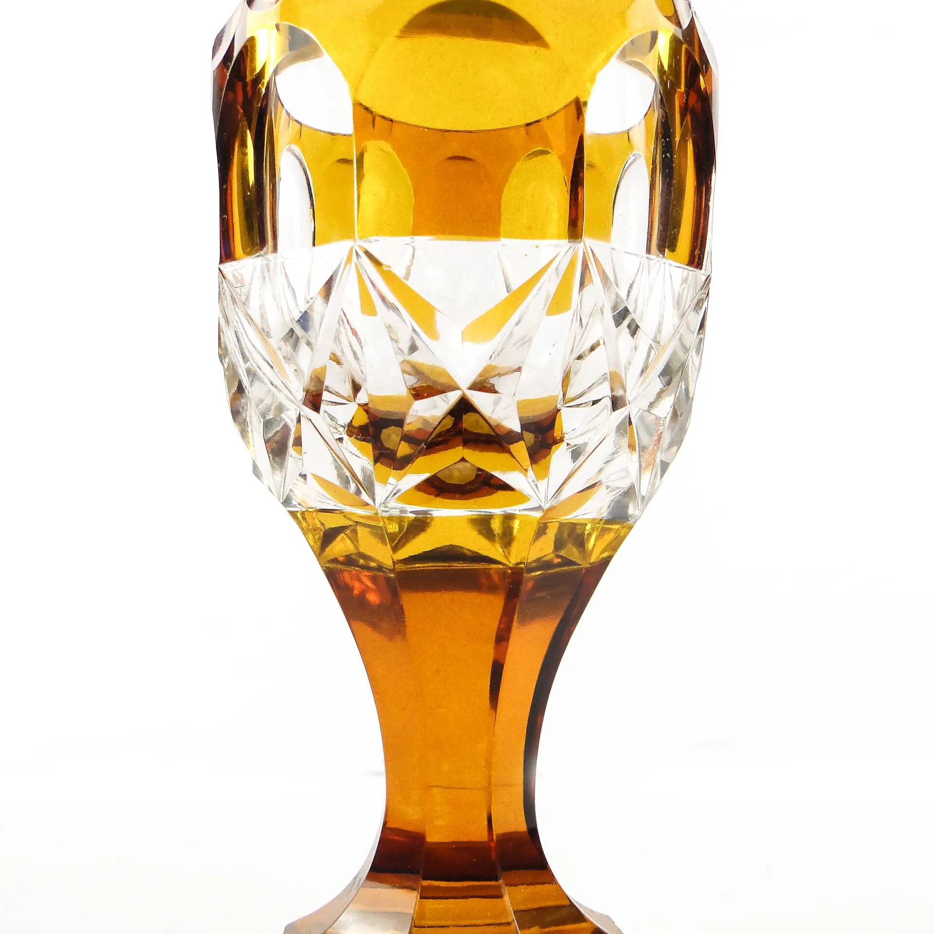 Art Deco goblet, Czechoslovakia, 1930s