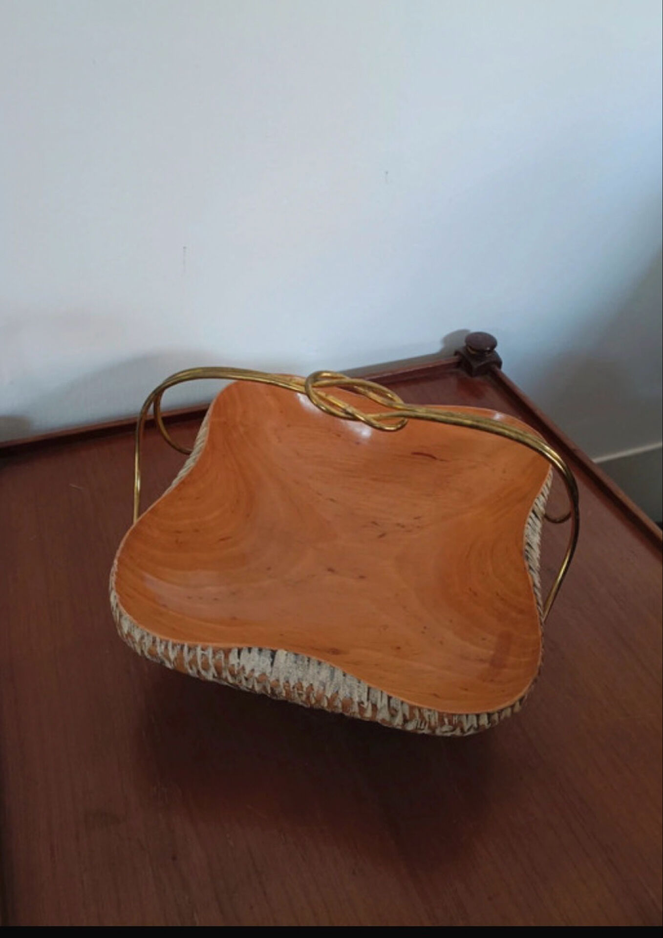 Centre de table Aldo Tura pour Macabo 1950