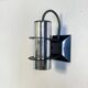 Pair of Targetti Sankey chrome wall lights. 1970s. Italy
