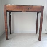 Art Deco Wooden and Marble Console Table