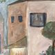 Huile sur panneau paysage