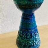 Bougeoir / Vintage Candle Holder Rimini Blue by Bitossi, 1950s