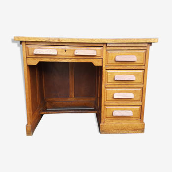 Bureau en chêne années 50