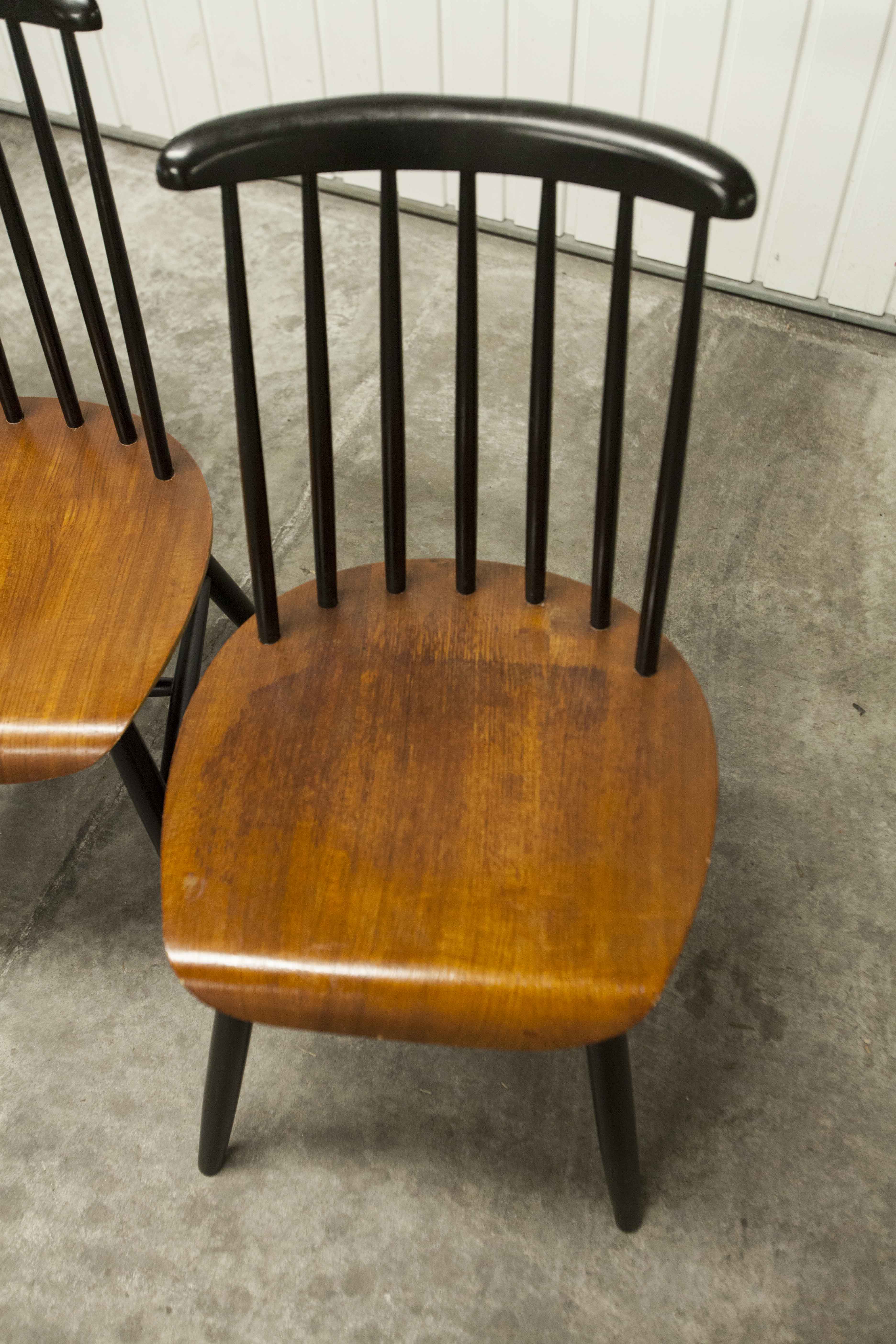 Set of 4 Fanett chairs by IImari Tapiovaara 1960