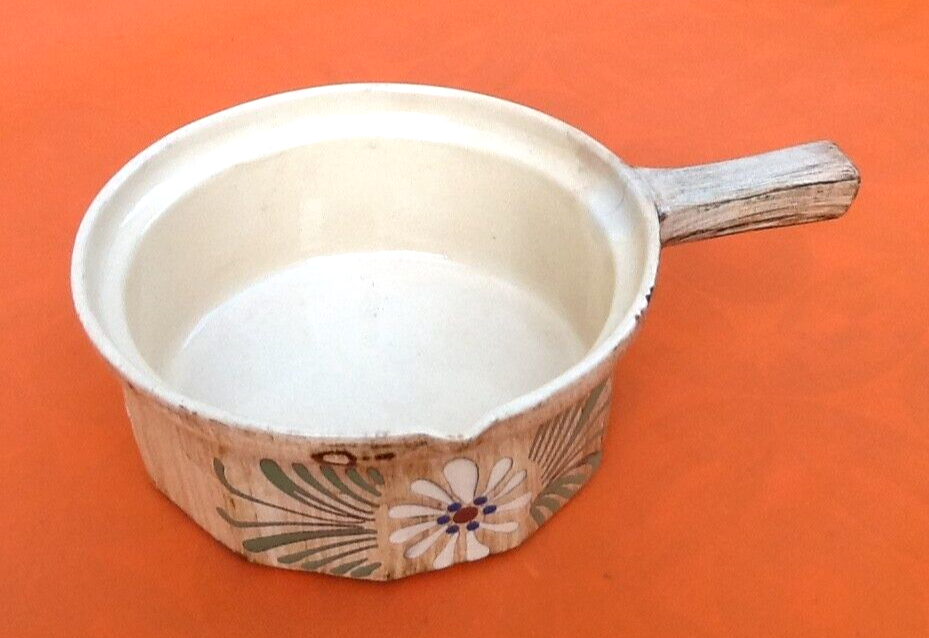 1950s caquelon traditional alsatian ceramics terracotta