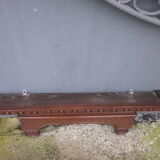 Sculpted channel wall console