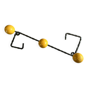 Porte-manteau mural métal