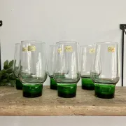 6 Luminarc Vintage glasses