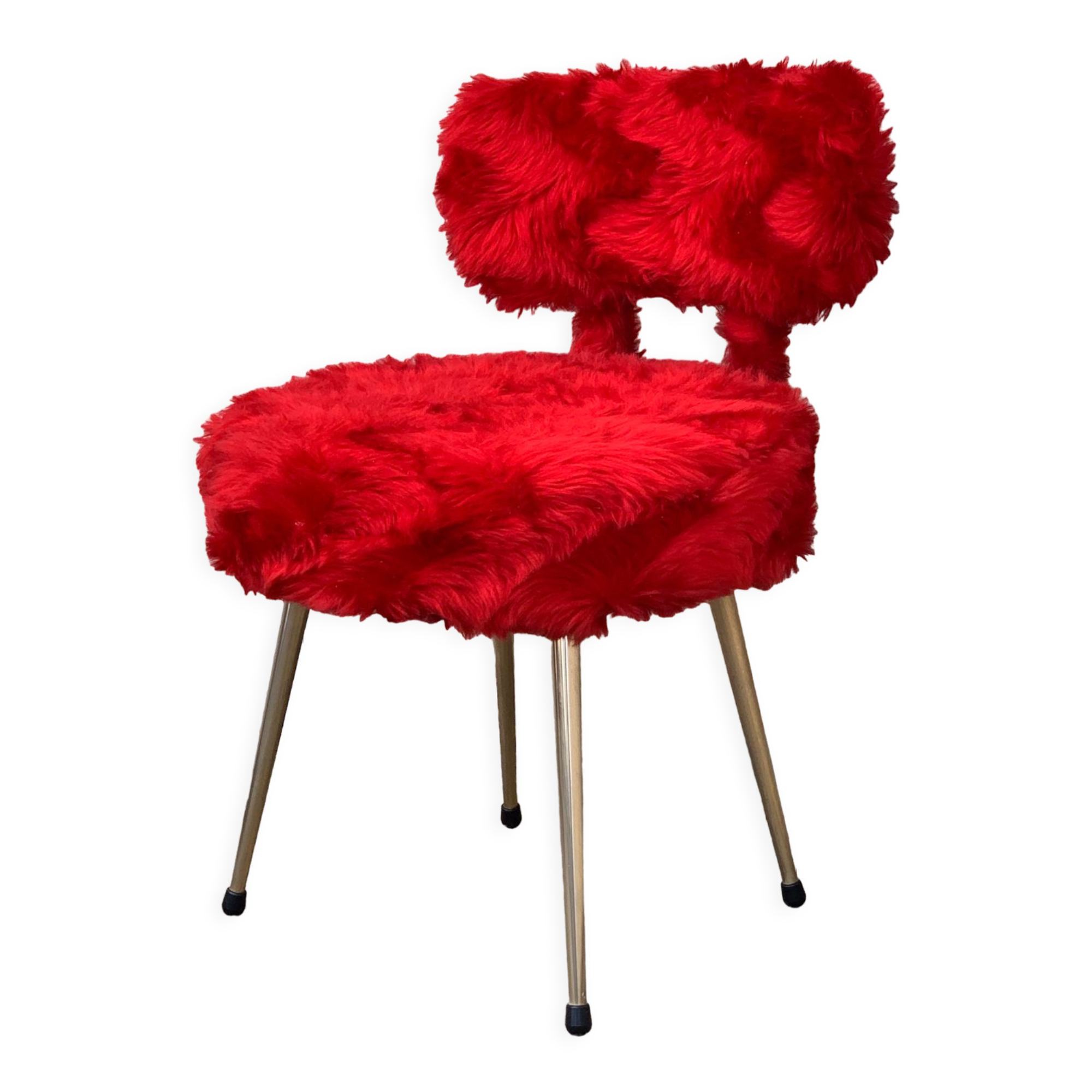 Chaise moumoute Pelfran 1960