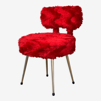 Moumoute chair Pelfran 1960