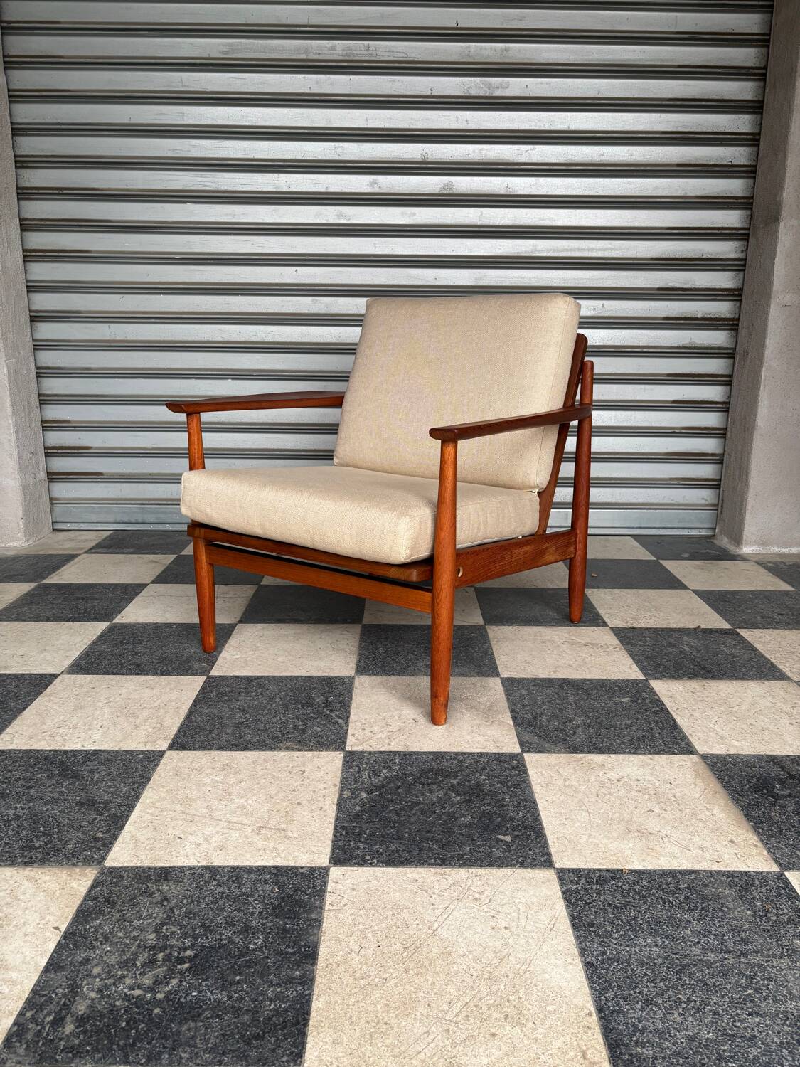 Vintage Scandinavian armchair