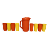 Vintage Tupperware orangeade set, 70s.