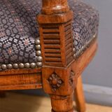 Paire de Fauteuils en Hêtre teinté – Début XXe