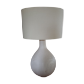 Table lamp ovoid shape with lampshade