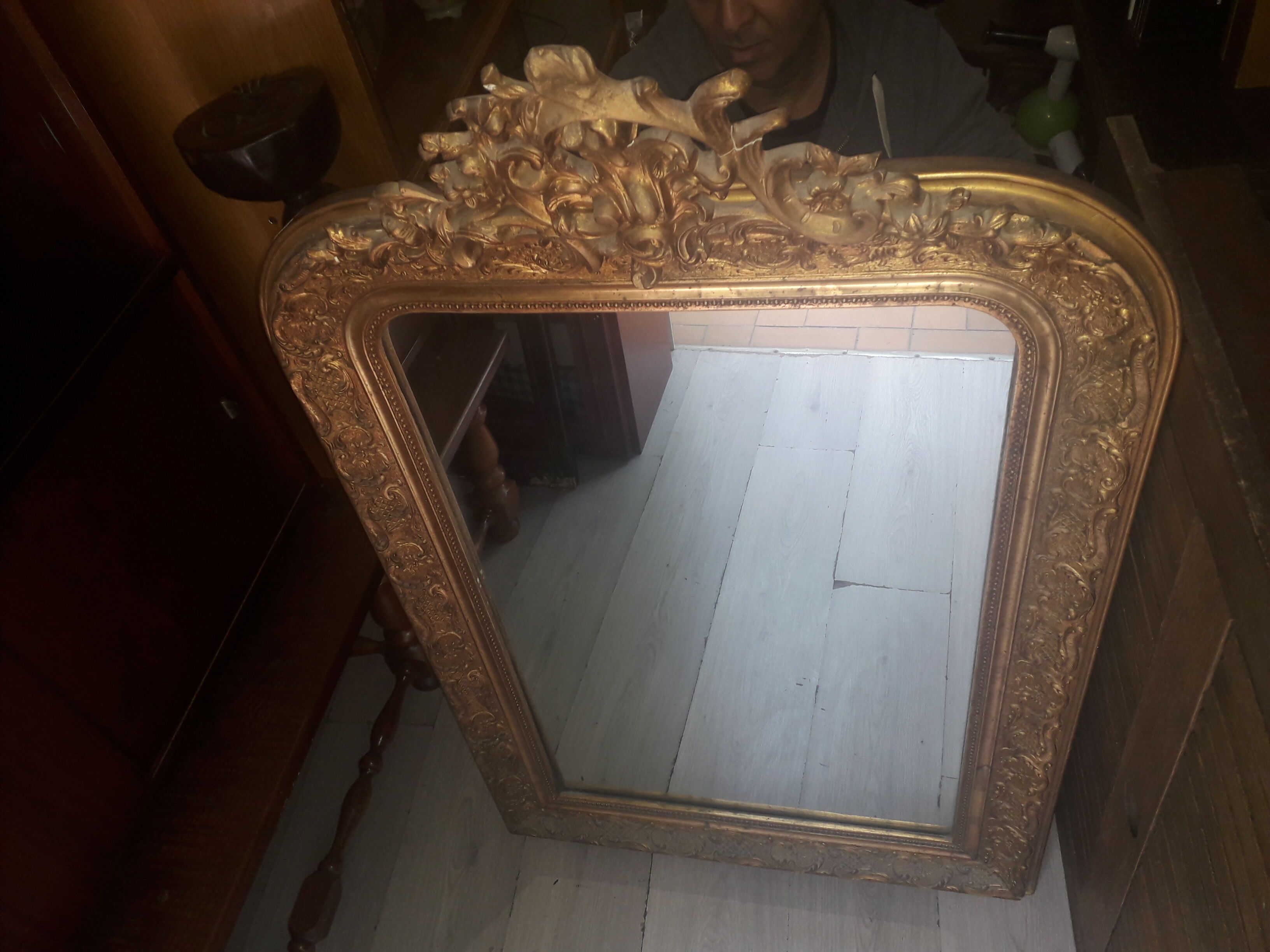 Napoleon III mirror - 120x75cm