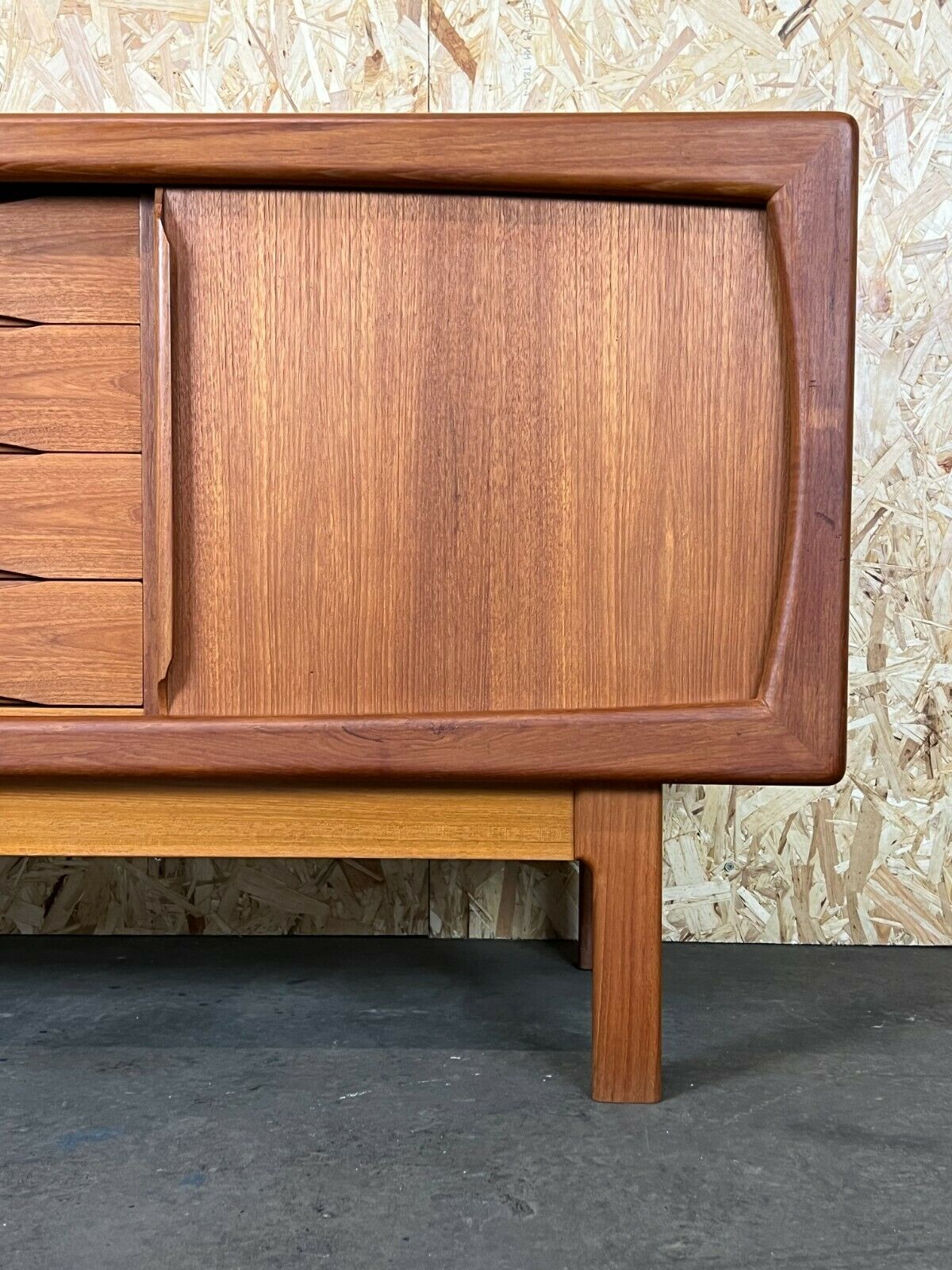 Teak sideboard Credenza HP Hansen Danish design Denmark 60s 70s