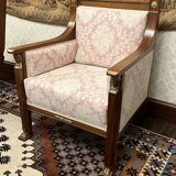 Empire Restoration armchair, 1825, France