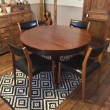 Scandinavian design extendable round table