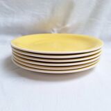 Villeroy & Boch yellow dinner plates