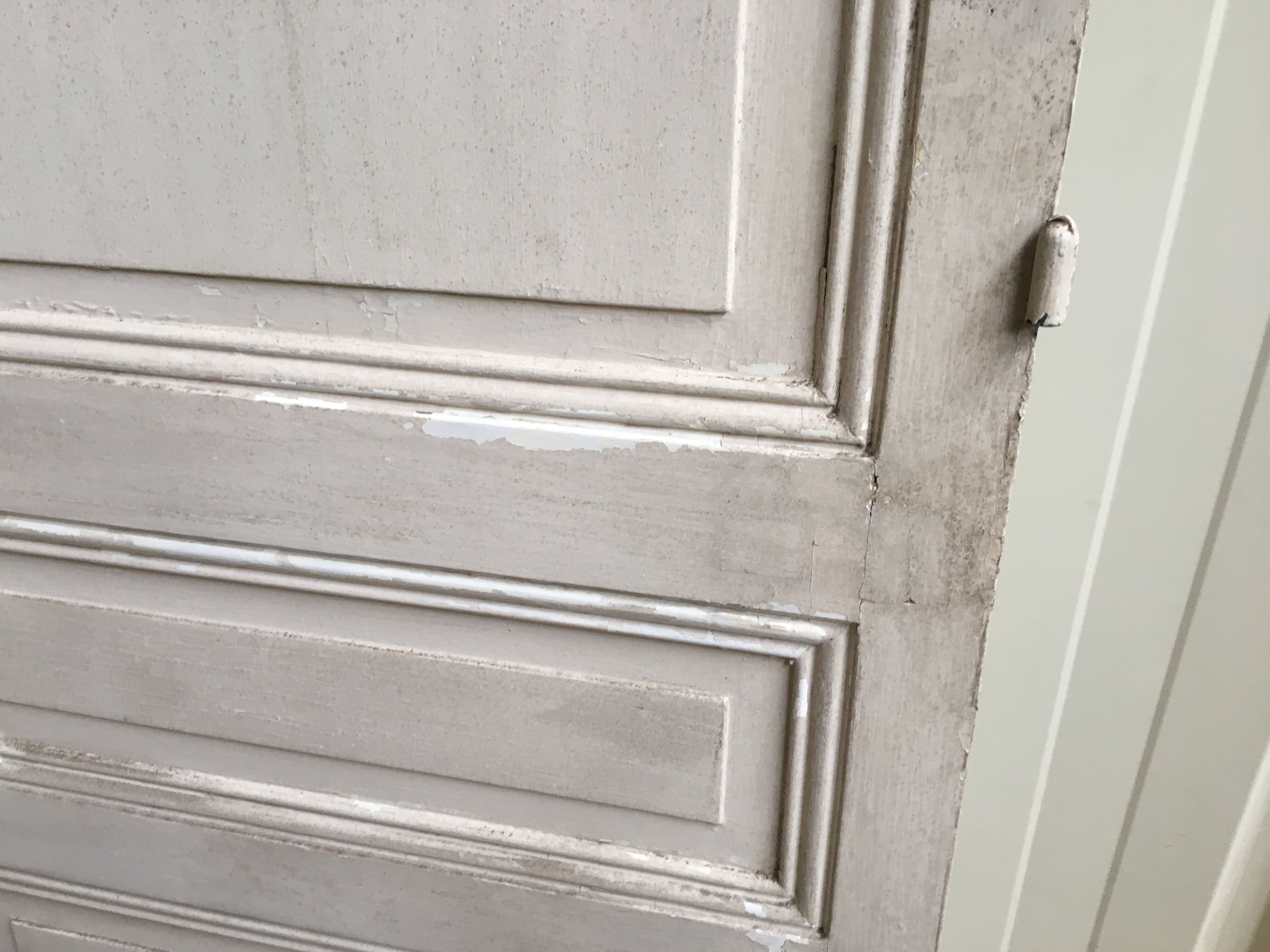 Old Haussmanian interior door