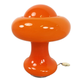 Vintage opaline mushroom table lamp, 1970s