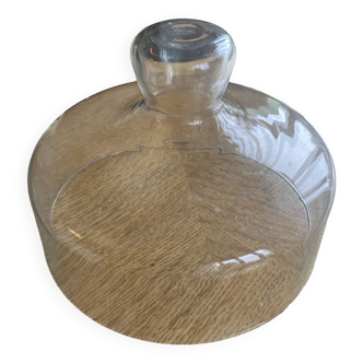 Cloche en verre ancienne