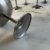 Set of 6 stainless steel cups