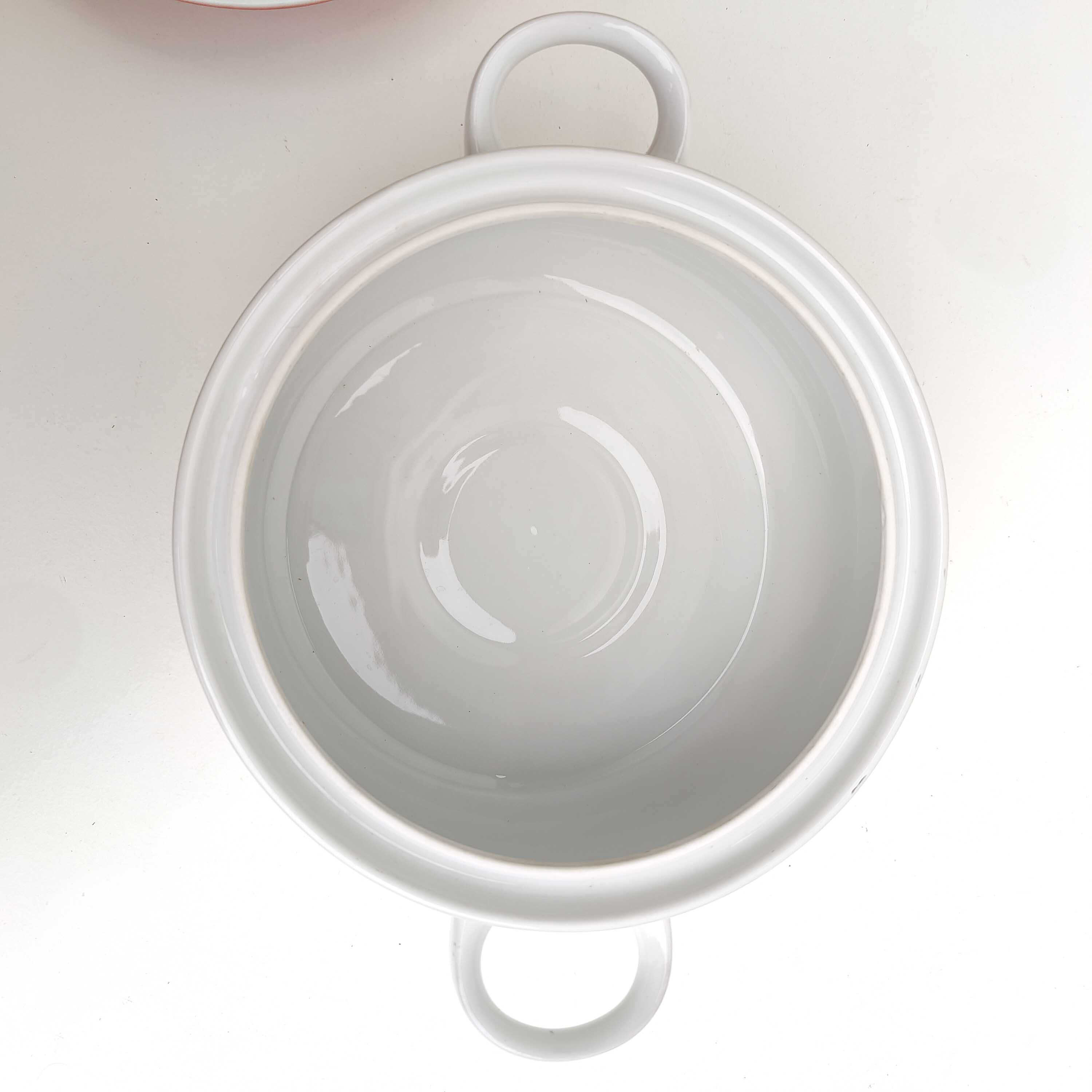 Seventies ceramic soup kitchen decoration flowers Bavaria Schumann