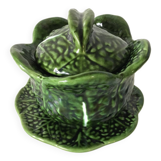 Small cabbage-shaped tureen