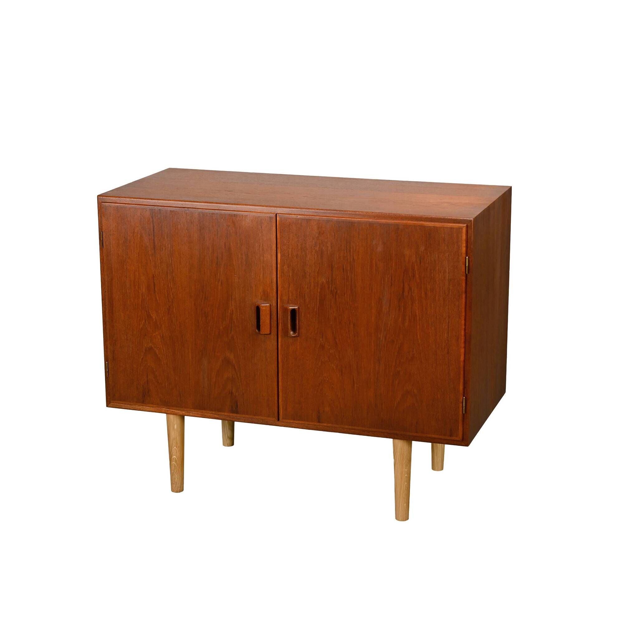 Børge Mogensen Cabinet or small Sideboard in teak and oak, Søborg Møbler