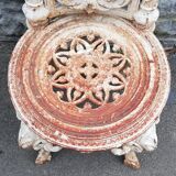 1900 iron cast iron garden chair