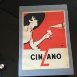 Vintage advertising to frame cinzano