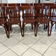 Suite de 10 chaises de Bistrot vintage années 1970