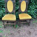 Henri II twisted chair, late 19th century