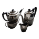 SHEFFIELD SILVER-PLATED TEA AND COFFEE SET, 1950s