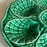 6 Sarreguemines slurry oyster plates