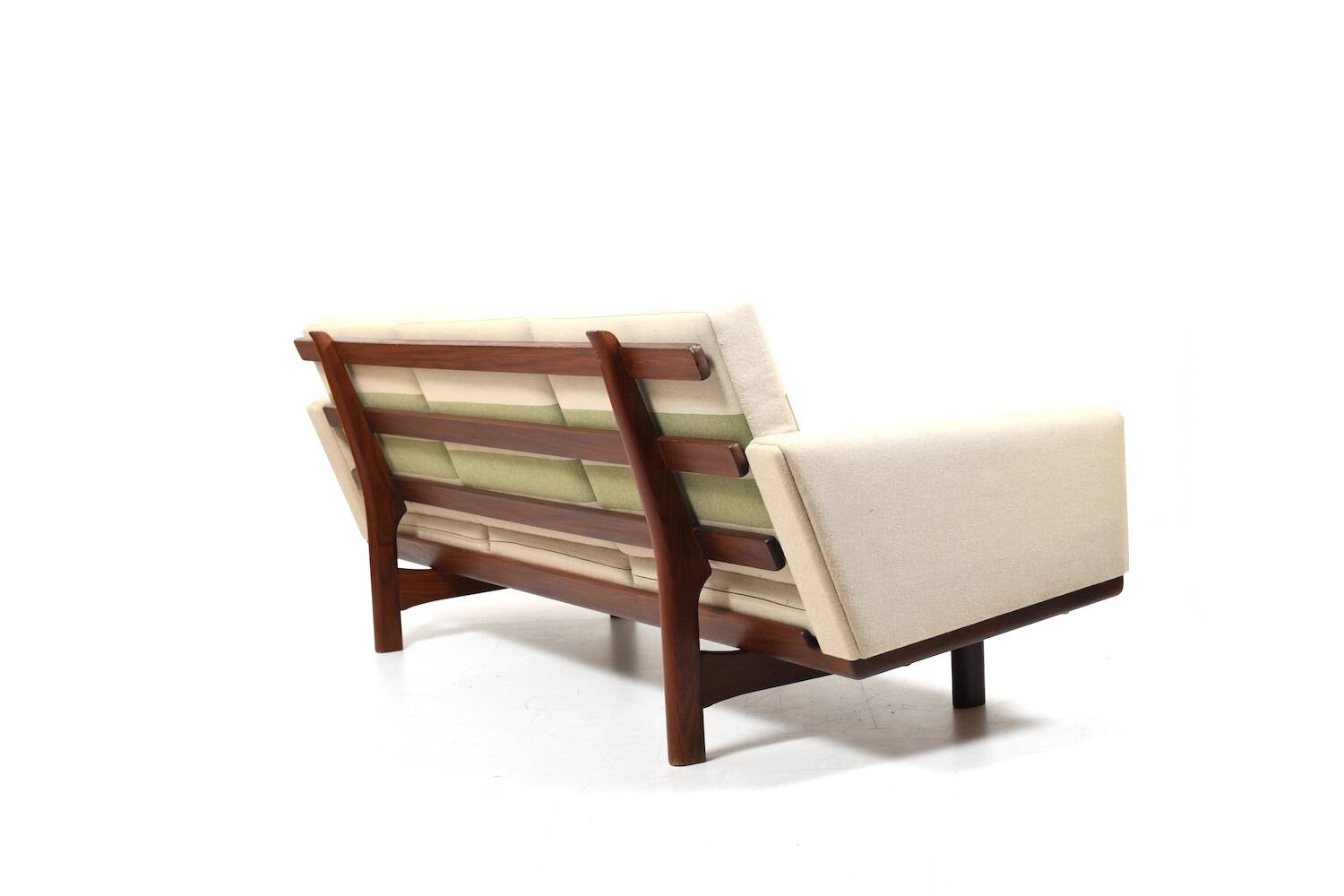 GE-236/3 Sofa in Teak by Hans J. Wegner 1960s