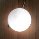 Opaline globe ceiling or wall light, diameter 15 cm - mid-20th century
