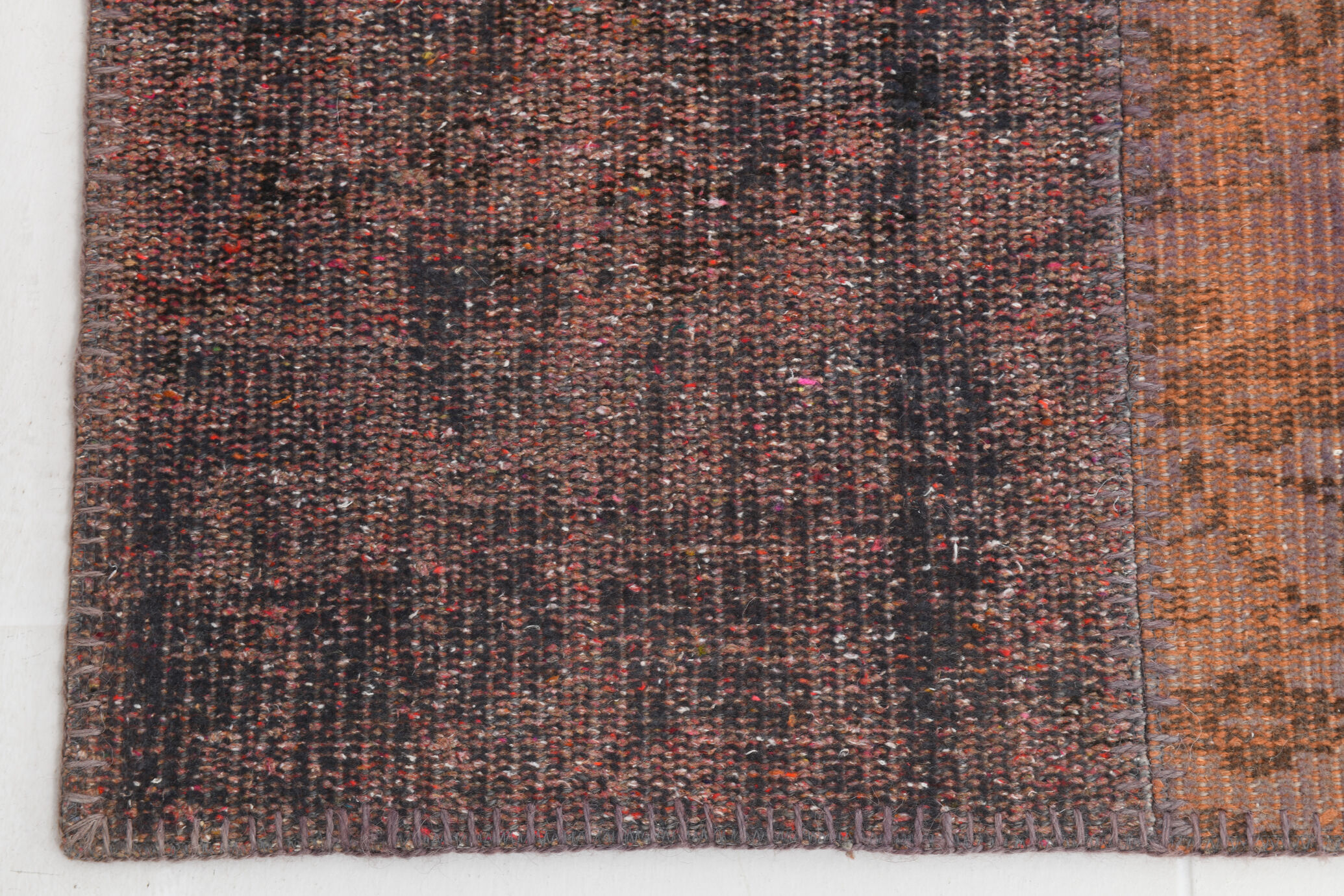 7x10 copper tones oversize farmhouse rug 303x208cm